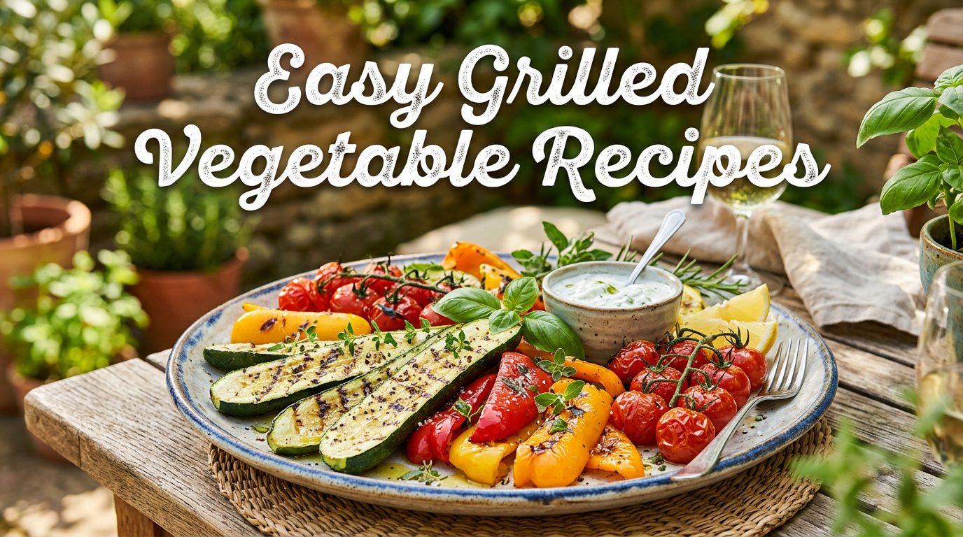 Discover easy grilled vegetable recipes perfect for summer BBQs. Elevate your outdoor dining with fresh and colorful veggies!
