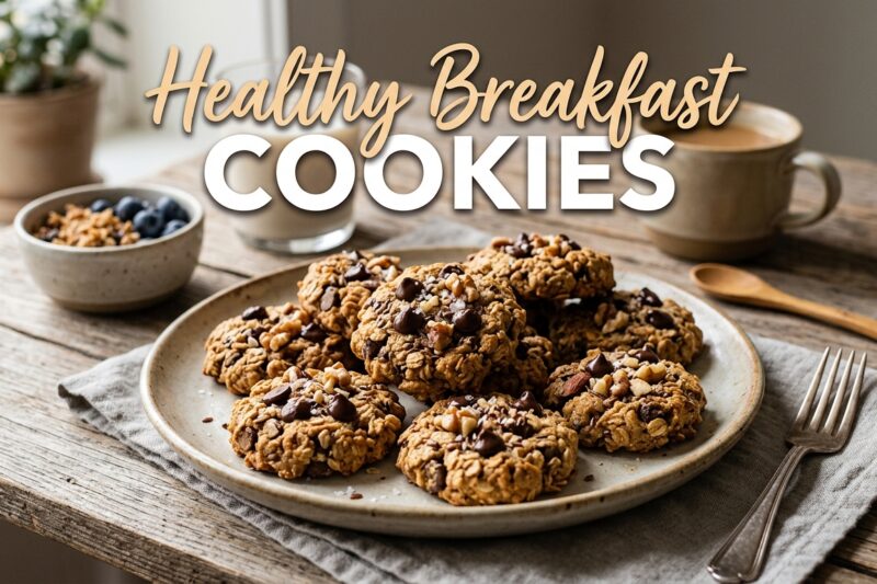 Delicious and Healthy Breakfast Cookies Recipe