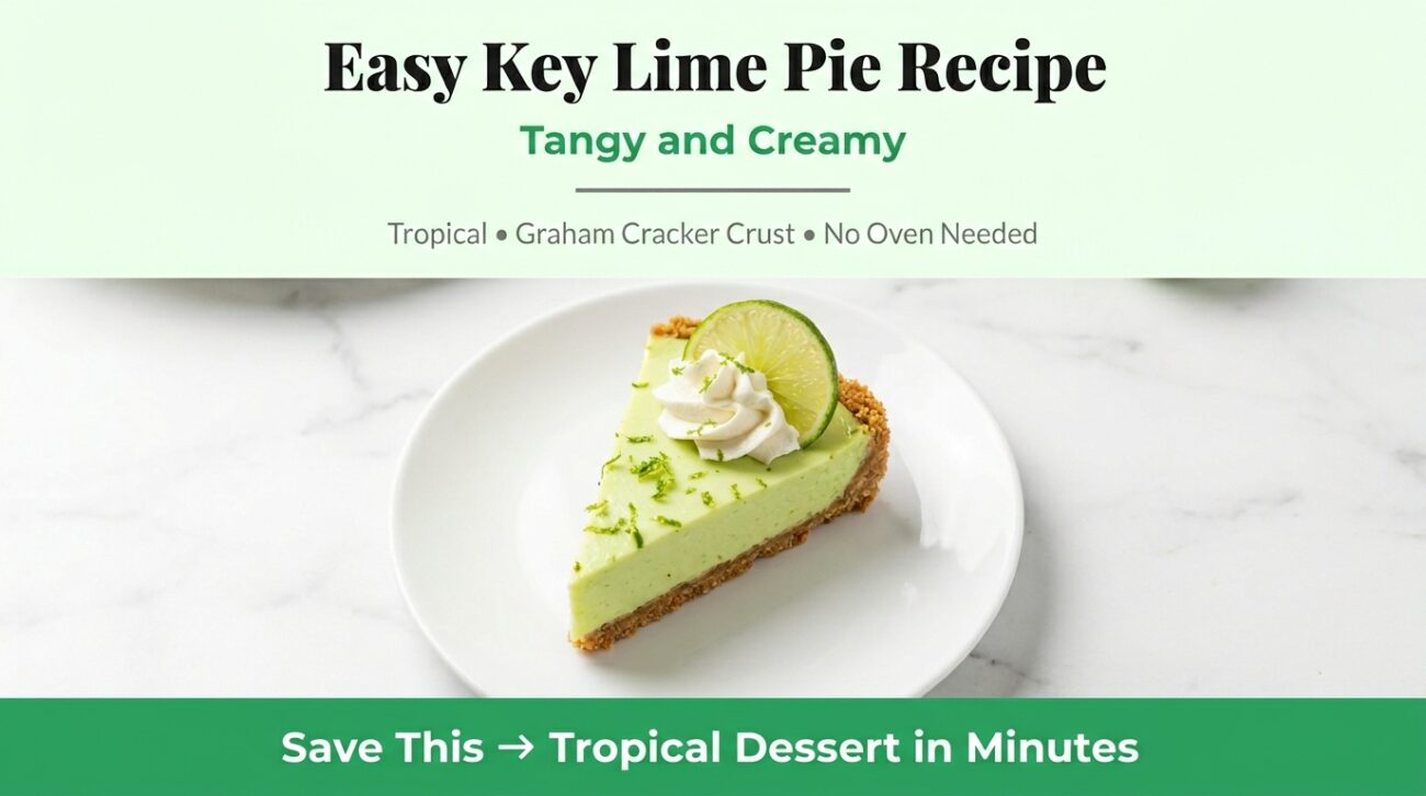 Discover this easy key lime pie recipe that will impress everyone. Perfect for any occasion, it's a must-try for dessert lovers!