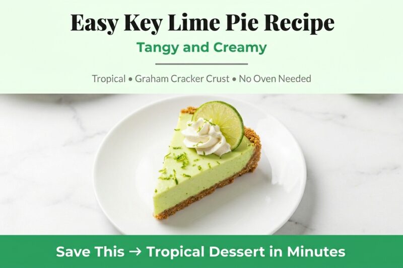 Easy Key Lime Pie Recipe – A Refreshing Delight
