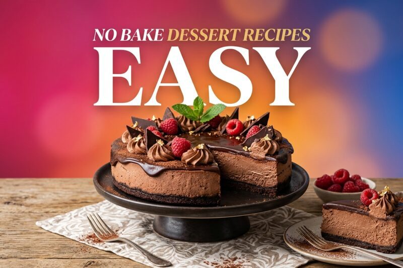 Deliciously Easy No Bake Dessert Recipes for Everyone