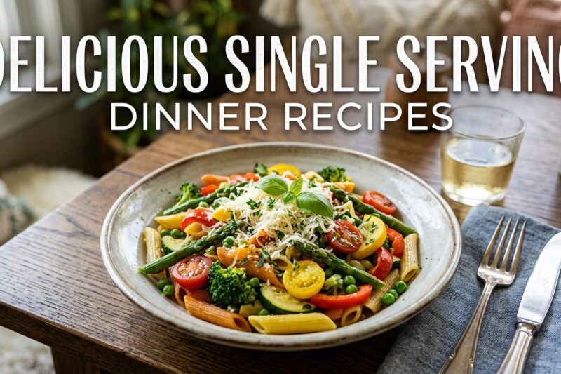 Delicious Single Serving Dinner Recipes for One