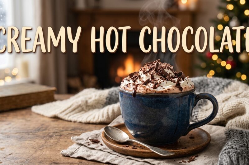 Indulge in a Creamy Homemade Hot Chocolate Recipe