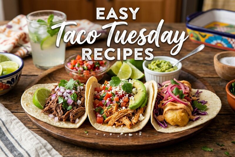 Easy Taco Tuesday Recipes for Flavorful Family Nights