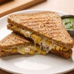 Cheesy Aloo Sandwich Recipe (Easy, 20 Minutes)