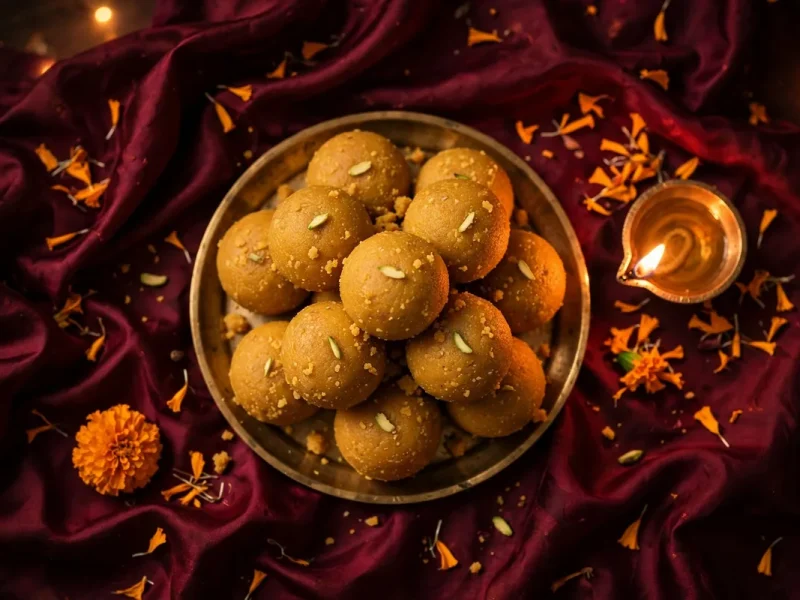 Besan Ladoo Recipe — Perfect, Melt-in-Mouth (Diwali Special)
