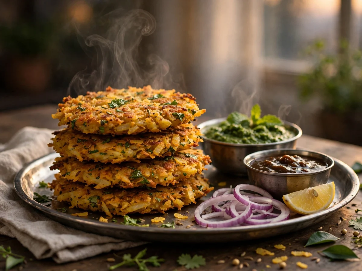 Aloo Poha Cutlet Recipe — Crispy Outside, Soft & Spiced Inside